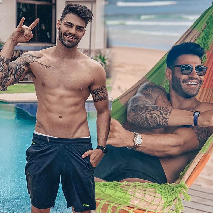 dj netto sem camisa dote marcando