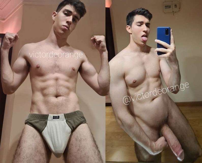 Victor de Orange underweaar big dick
