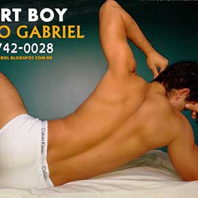 Escort Boy | Brunno Gabriel, curitibano 100% ativo