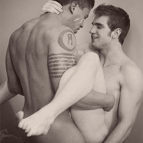 Gay Gif | Empurrando vara