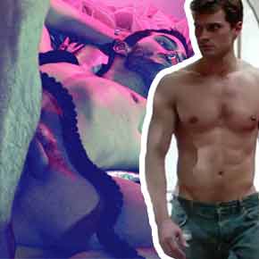 Jamie Dornan, o sadomasoquista de 50 Tons de Cinza, pelado