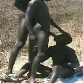 Sexo amador com negros africanos