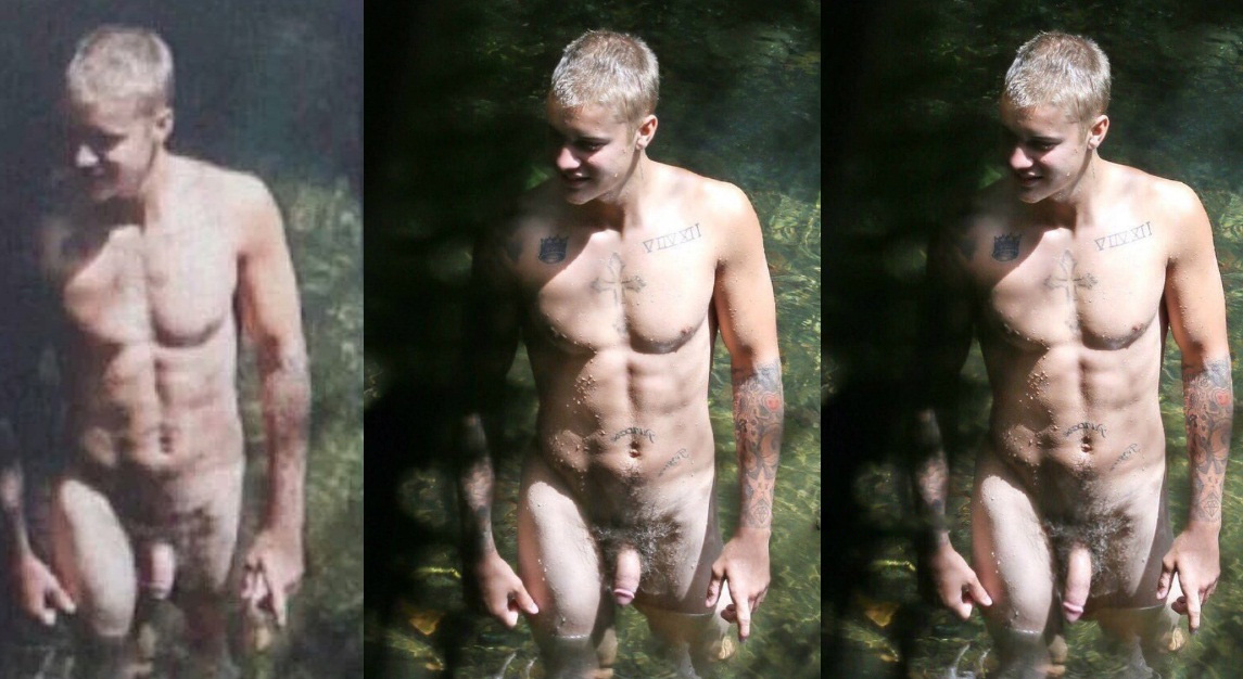 Justin Bieber naked in Havaí