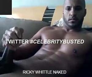 Ricky Whittle pelado batendo punheta cai na web