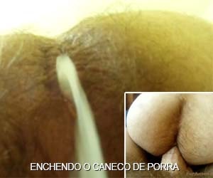 Cu peludinho libera a porra depois do anal bareback