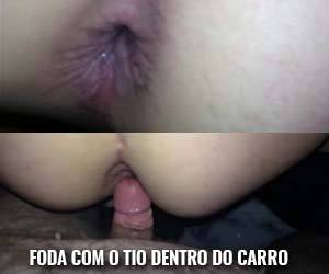 Titio deu carona mas passou o ferro no meu cu