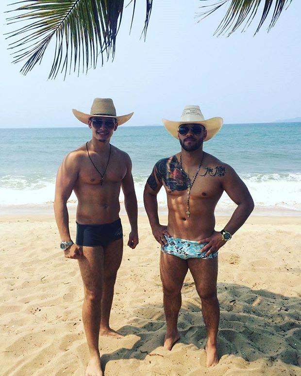 machos de sunga cantor sertanejo