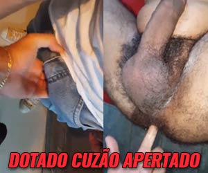 Sexo machos ao natural com dotado dando cuzão apertado