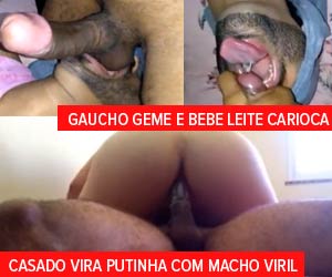 Lek gaúcho geme muito na rola do carioca