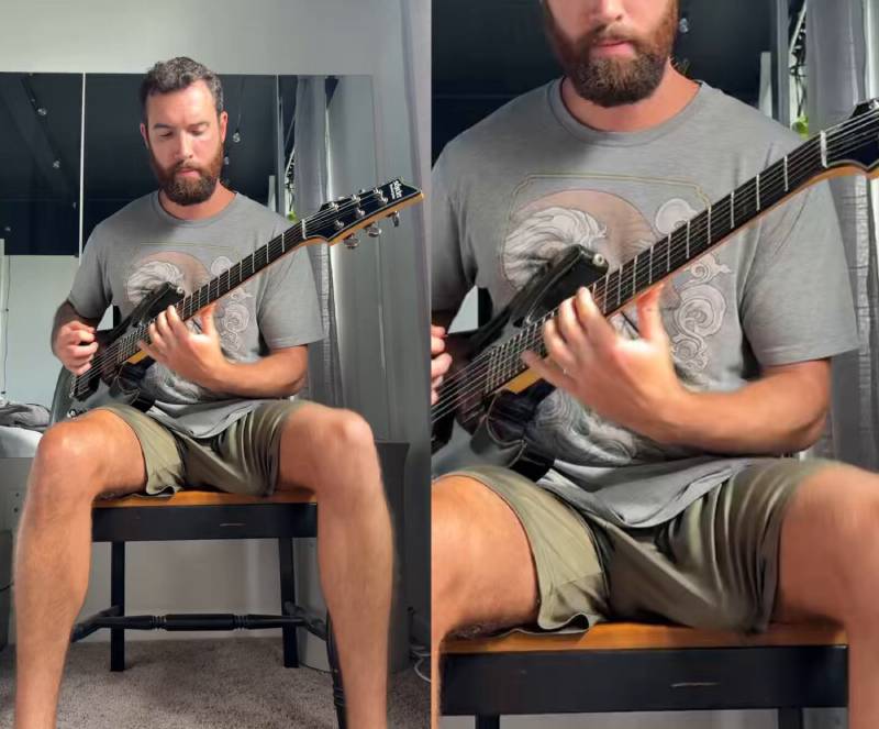 Bearded rockstar huge big cock 11