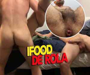 Cucetão inchado do marido depois de levar 2 dentro