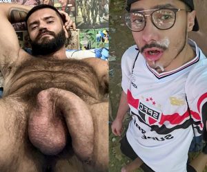 Caralhudão de Floripa fudendo cu do São Paulino